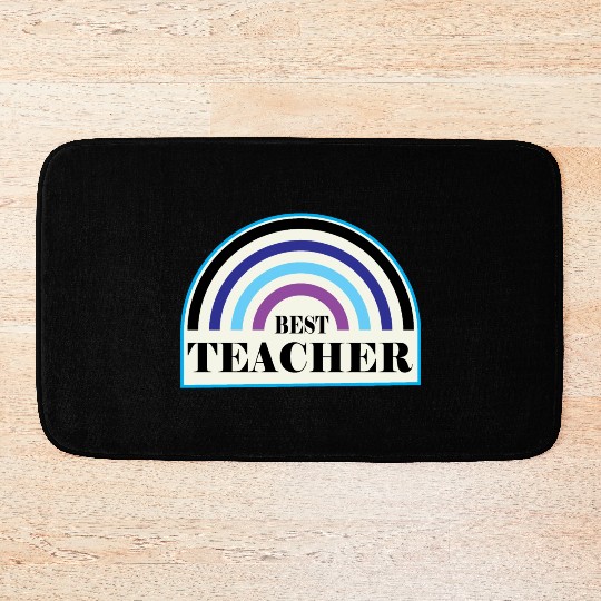 Best Teacher Design for Teacher Apreciation Gifts Bath Mats