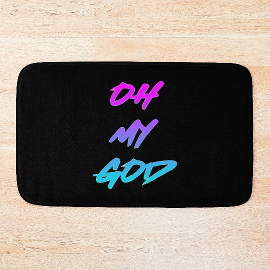 Oh My God nature Bath Mats