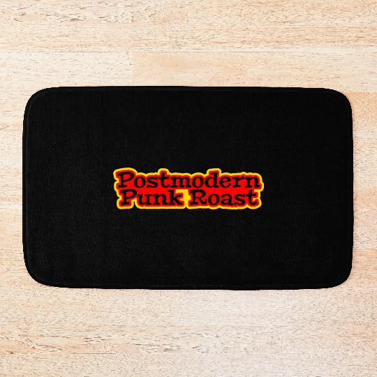 Postmodern Punk Roast Bath Mats