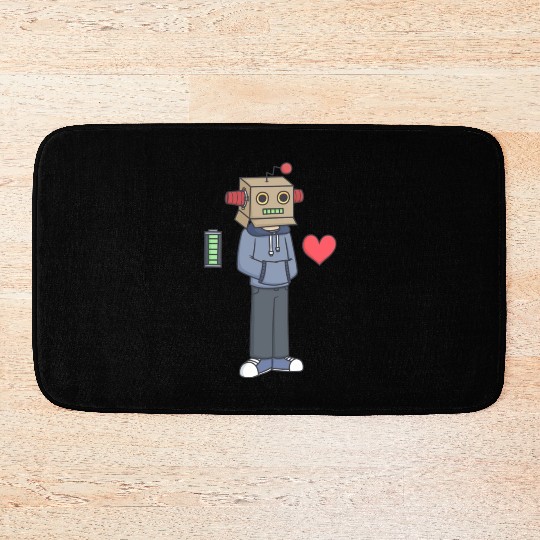 Robot Kid Bath Mats