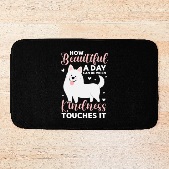 How Beautiful A Day Can Be, Great Pyrenees Bath Mats