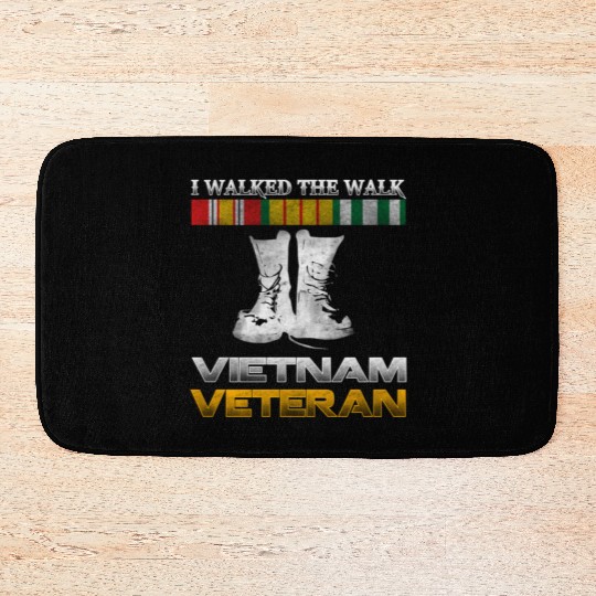 Vietnam Veteran Us Veterans Day For Bath Mats