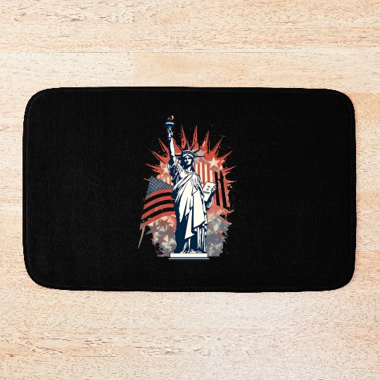 Celebrating America s Independence Day Bath Mats