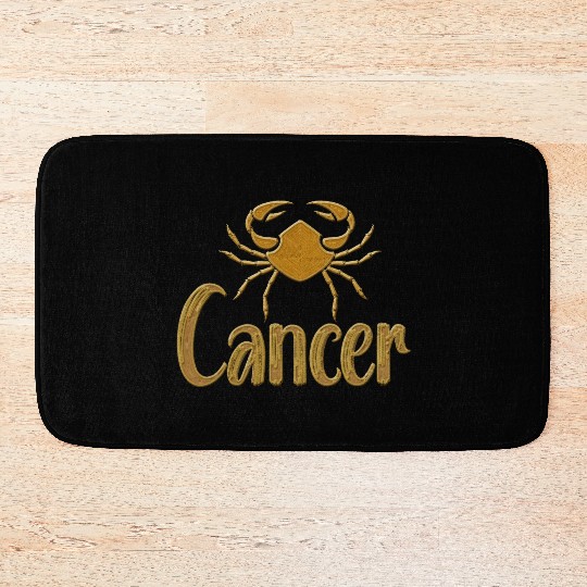 Cancer Zodiac Sign Bath Mats