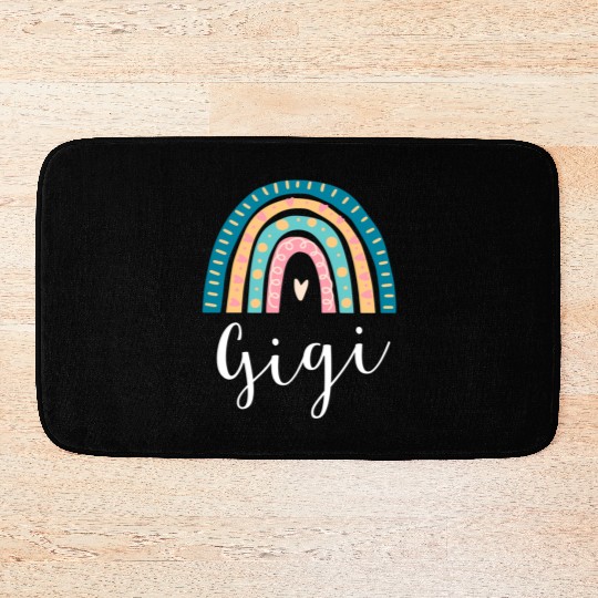 Gigi Rainbow For Grandma Family Bath Mats