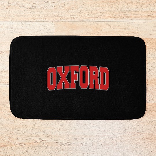 Oxford United Kingdom Varsity Style Uk Sports Bath Mats