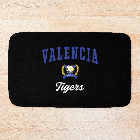 Valencia High School Tigers C3 Bath Mats