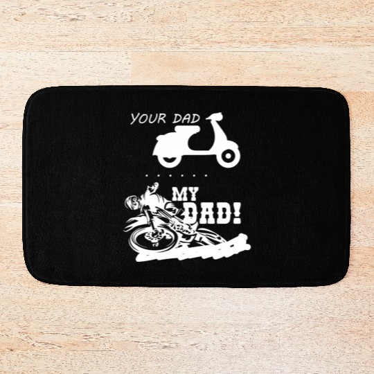 Motocross For Youth Dirtbike Biker Bath Mats