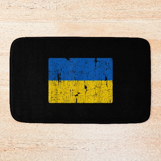 Ukrainian Flag Of Ukraine Style Bath Mats