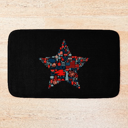 independence day star Bath Mats