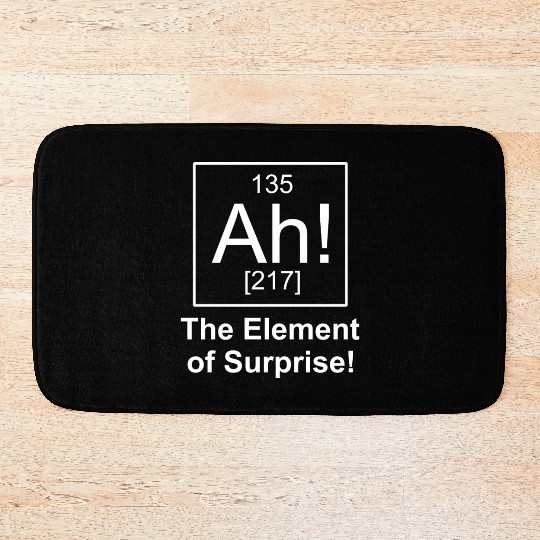 Ah Element Of Surprise Bath Mats