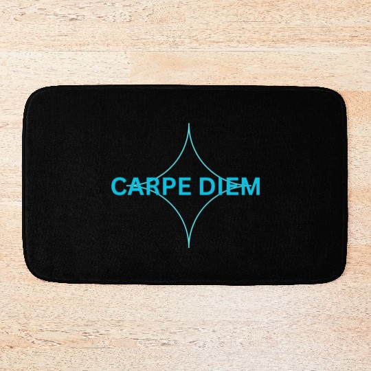 "Carpe Diem Bath Mats: Seize the Day in Style!"