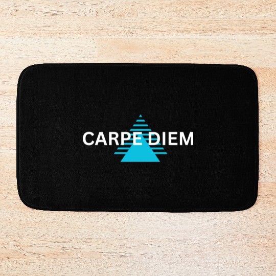 "Carpe Diem Bath Mats: Seize the Day in Style!"