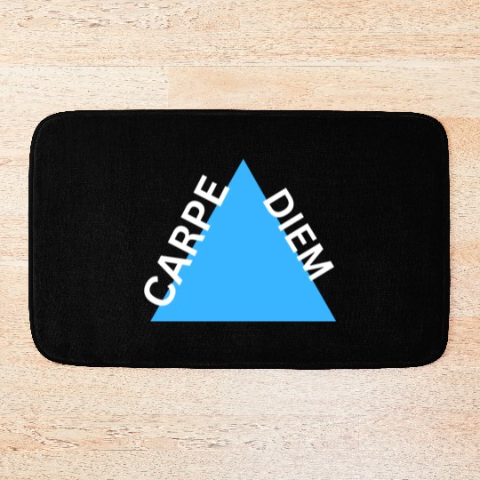 "Carpe Diem Bath Mats: Seize the Day in Style!"
