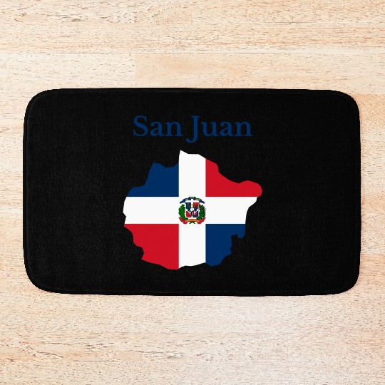 San Juan Province Dominican Republic Bath Mats