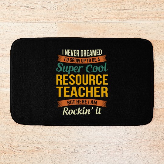 Resource Teacher Appreciation Bath Mats