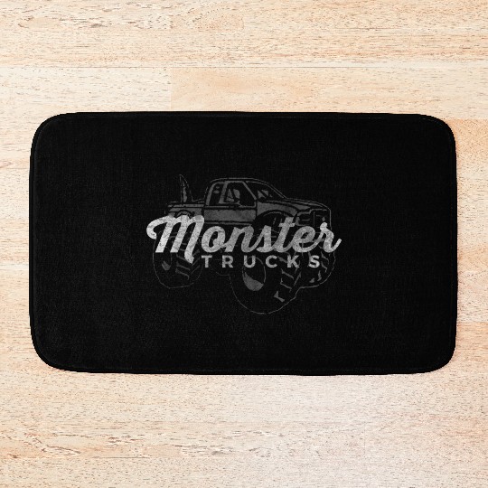 Monster Trucks Big Truck Bath Mats