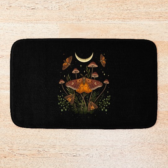 Autumn Light Underwings Bath Mats