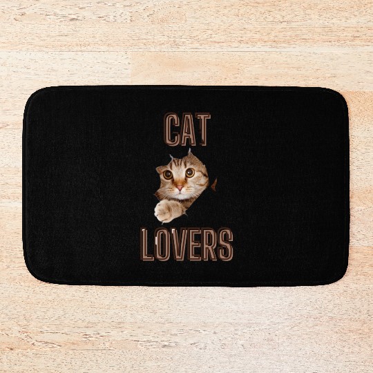CAT LOVERS Bath Mats