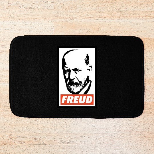 Sigmund Freud Bath Mats