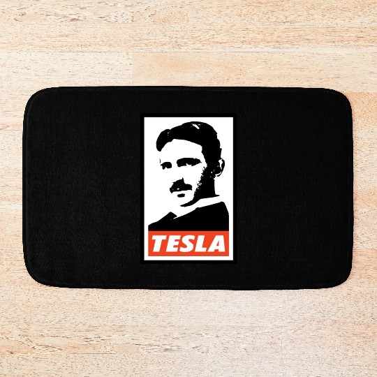 Nikola Tesla Bath Mats
