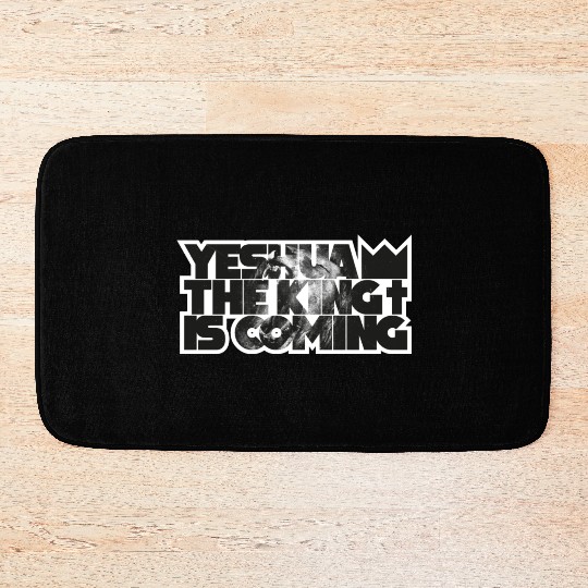 YESHUA THE KING IS COMING Bath Mats