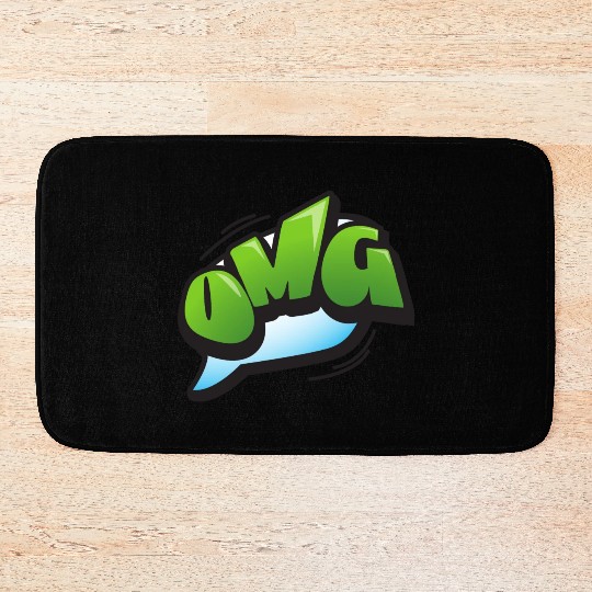 OMG Bath Mats design