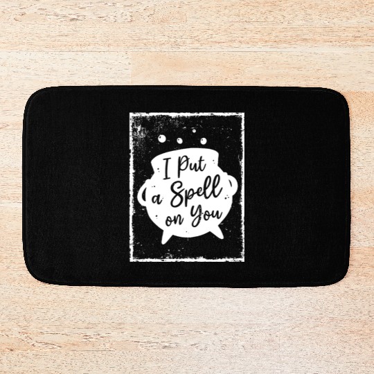 I put a Spell on you - Witchcraft Bath Mats