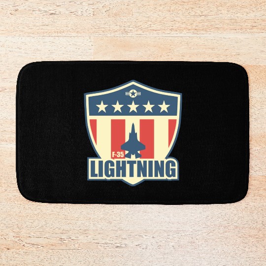 F35 Lightning boy Copy Copy Bath Mats