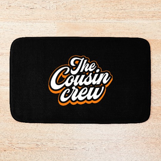 The Cousin Crew Bath Mats