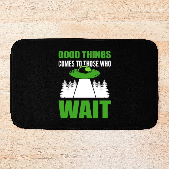 Those Who Wait Hopeful Person Gift Bath Mats