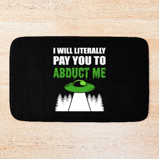 Abduct Me Joker Gift Bath Mats