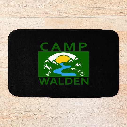Camp Walden An Adventure A Summer Camp Bath Mats