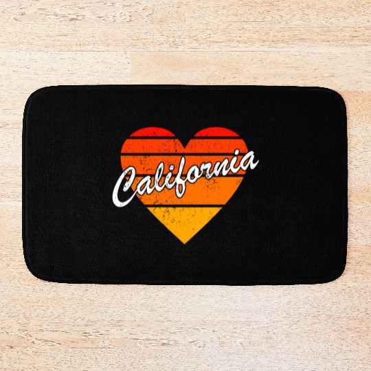 California Family Vacation 70S 80S Bath Mats