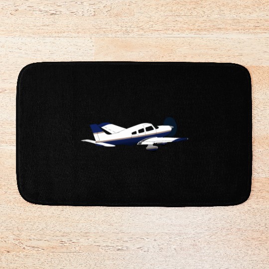 Piperr pa 28 cherokee Bath Mats