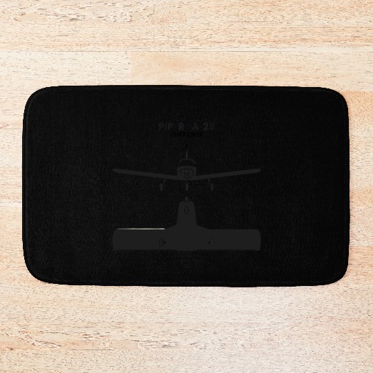 Piper PA 28 Cherokee Aircraft Bath Mats