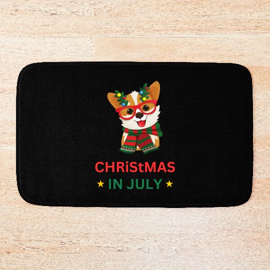 Christmas In July Bath Mats