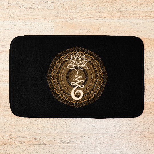 Unalome Dala Lotus Yoga Bath Mats