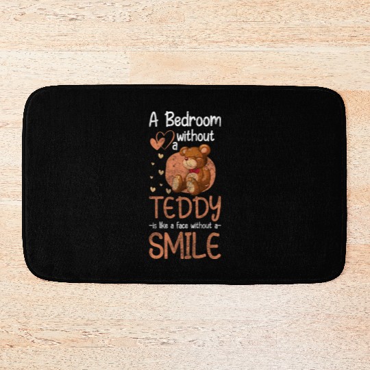 Teddy Bear Sweet Cuddly Bath Mats