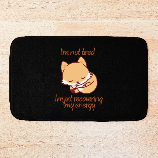 Tired Fox Bath Mats