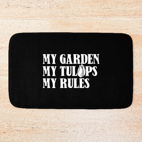 Tulip Gardening Tulips Bath Mats