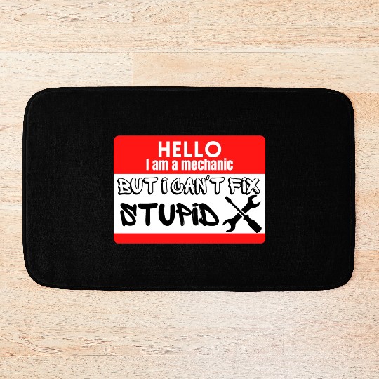 I am a mechanic but I can't fix stupid Bath Mats