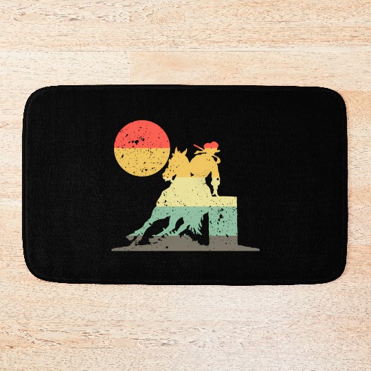 Barrel Racing Show - Barrel Racer Bath Mats