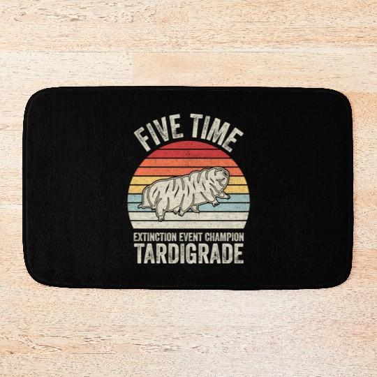 Microbiology Biologist Tardigrade Bath Mats