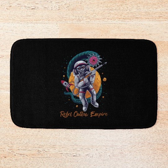 Rebel Outlaw Empire - Rebel Monkey Bath Mats