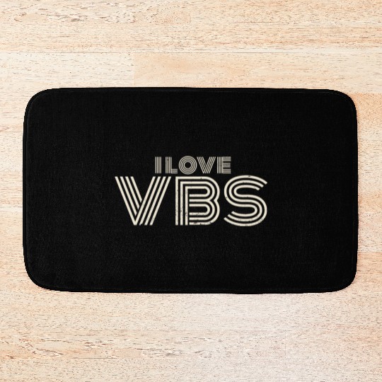 VBS Crew Summer Camp Vacation Teacher Student Bath Mats
