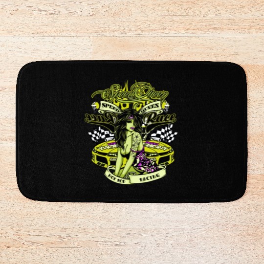 Speed Queen - Hot Rod Racing Bath Mats