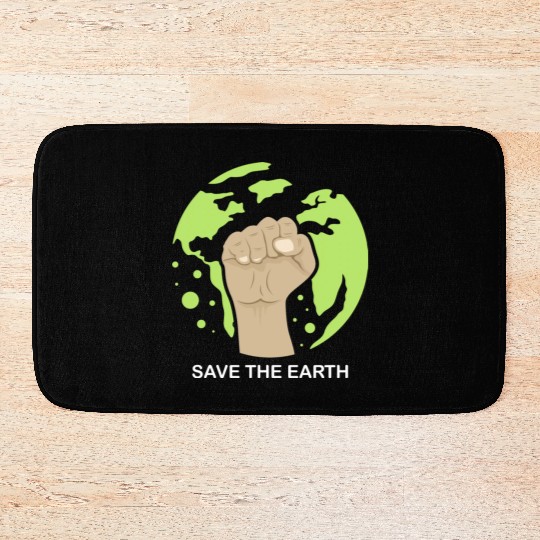 Save The Earth Bath Mats