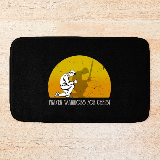 Prayer Warriors For Christ Bath Mats
