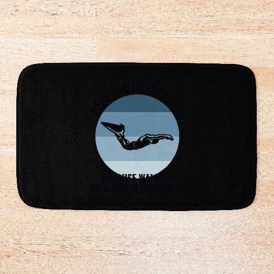 Finswimming Fin Swimming Swimmer Swim Water sport Bath Mats